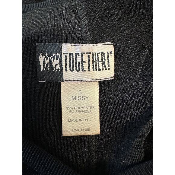 Black Vintage Long Sleeve Lace Dress S Maxi - Picture 5 of 5